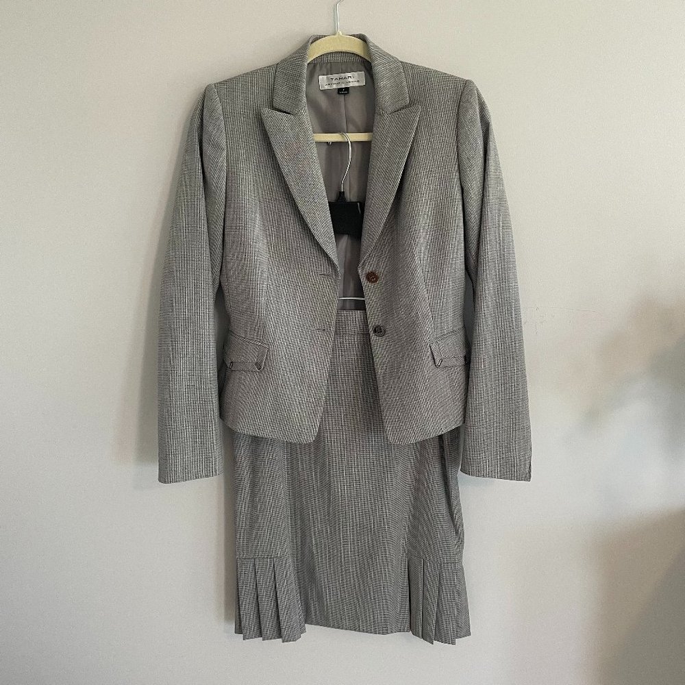 Tahari Suit Set with Blazer and Skirt